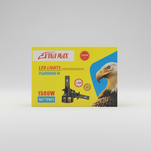 Vinamax 1500W LED Headlight – High Power Bright Light | Strong Beam & Durable Build