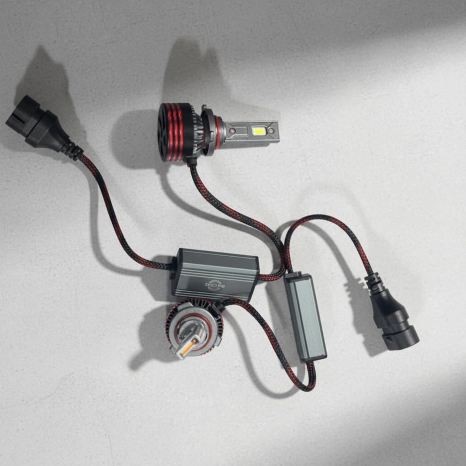 M8 Pro 2000W LED Headlight – Ultra Bright High Power Car LED Bulb | Advanced Cooling & Long-Range Beam