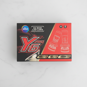 Y6 Pro Mini LED Projector Lens – High Clarity Headlight Lens | Ultra-Focused Beam