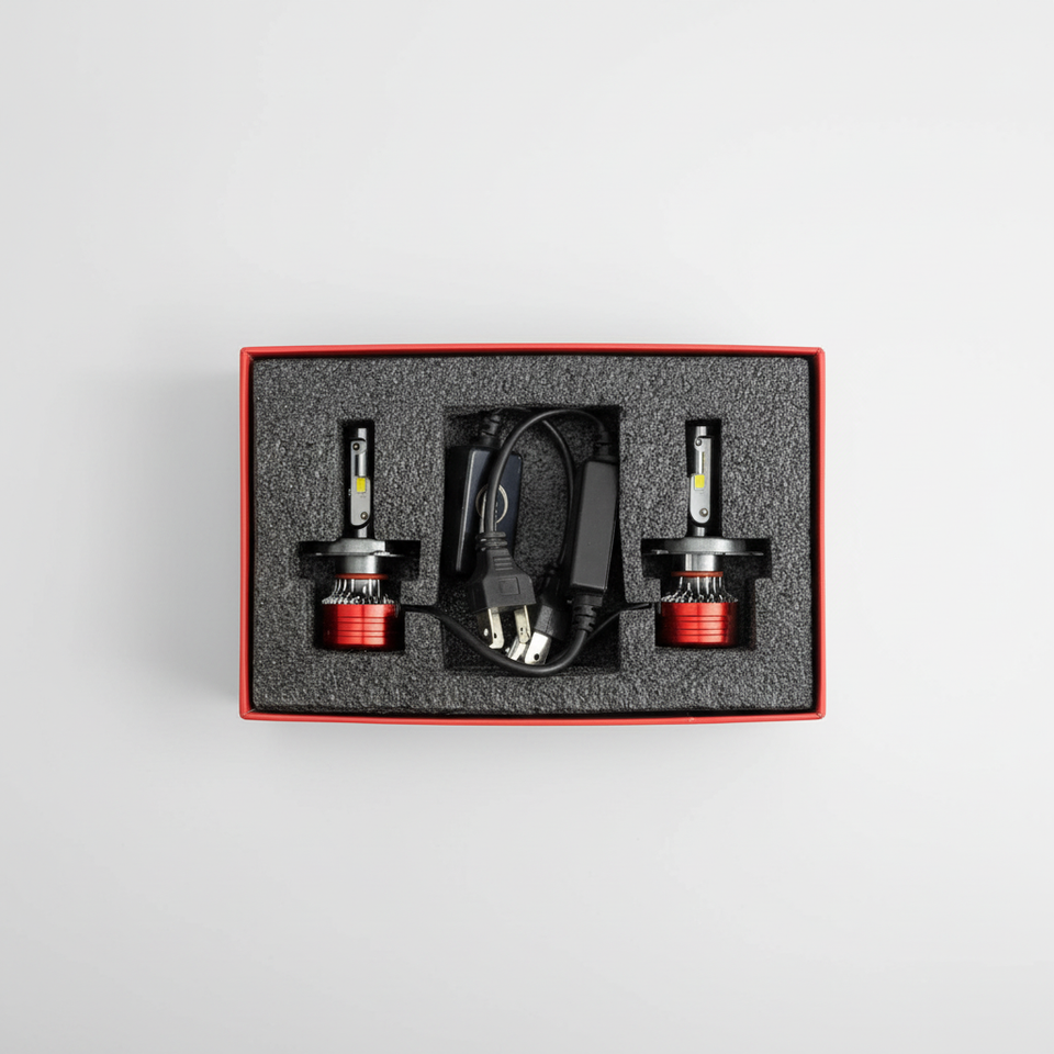 Tec Pro 1000W LED Headlight – High Power Bright Light | Long-Range Beam