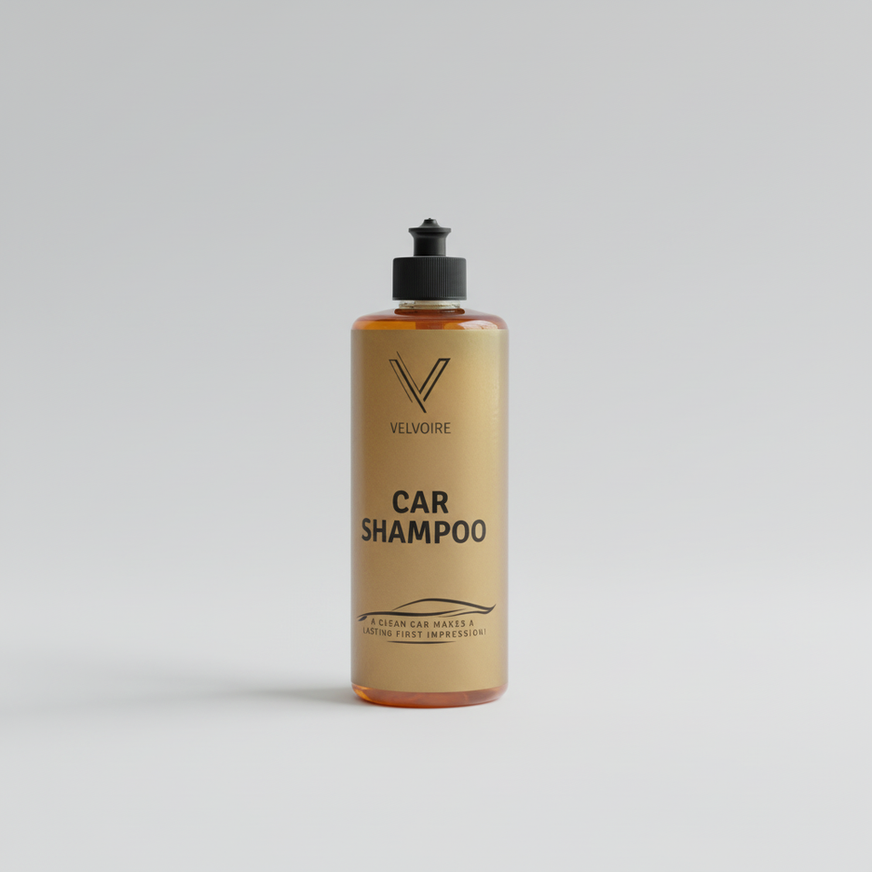 Velvoire Car Shampoo 500ML – High Foaming Car Wash Soap | Shine & Paint Protection